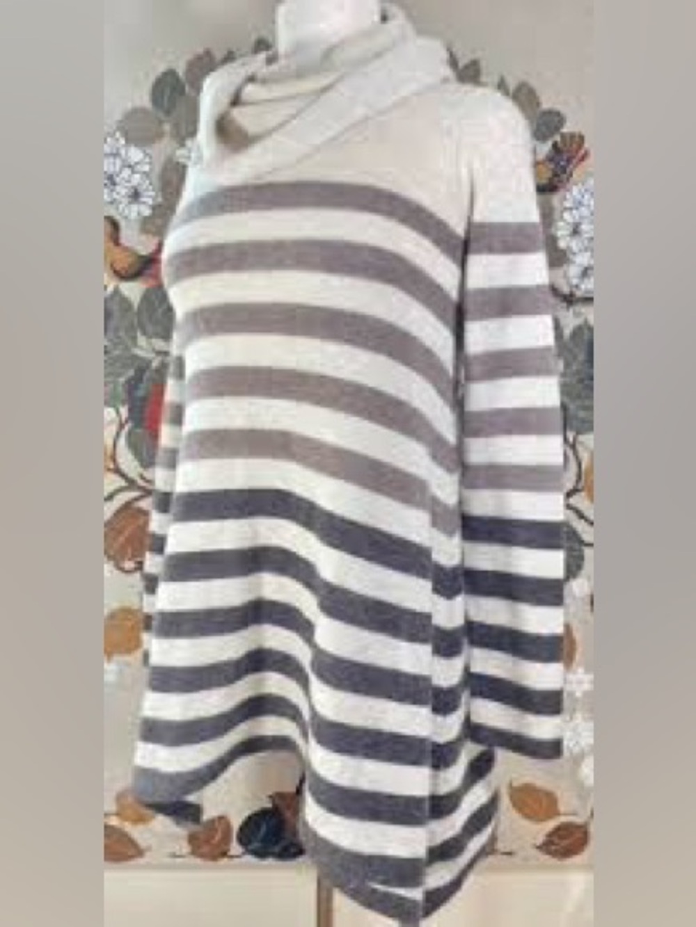 Saks Cashmere Small Striped Sweater